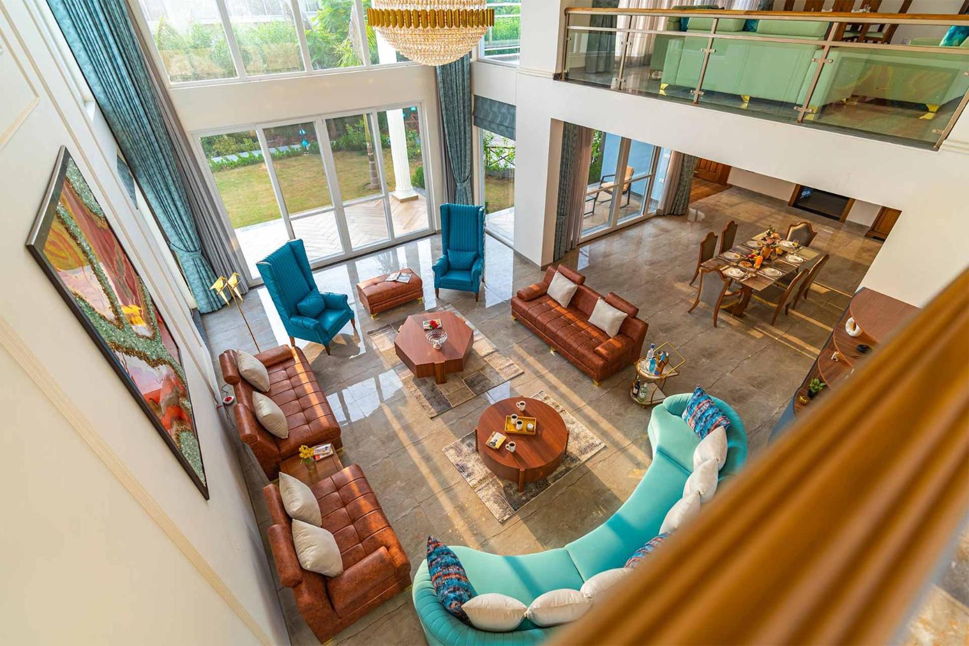 Stayvista At Serenity Farms With Pool, Lawn, Bonfire & Bbq Sohna 外观 照片
